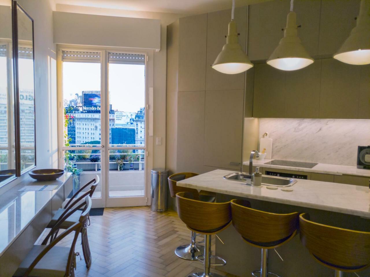 Penthouse Frente Al Obelisco Con Terraza Apartamento Buenos Aires Exterior foto