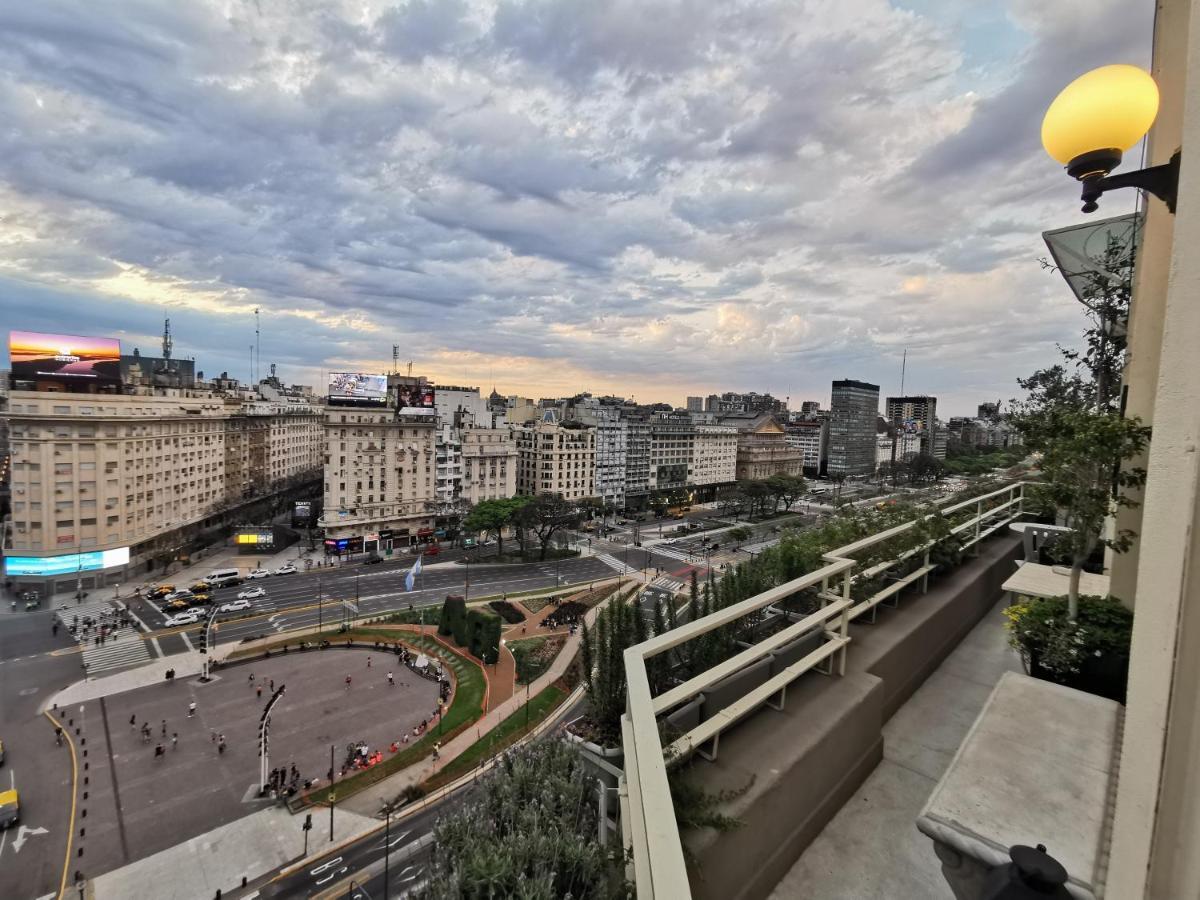 Penthouse Frente Al Obelisco Con Terraza Apartamento Buenos Aires Exterior foto